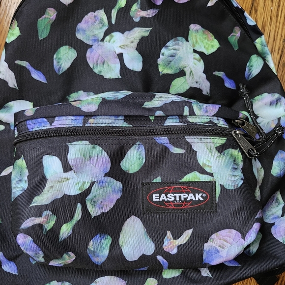 Eastpak Floral Laptop Backpack - Picture 4 of 5
